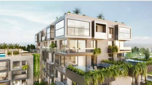 Newly built penthouse in Palma with panoramic views Newly built penthouse in Palma with panoramic views